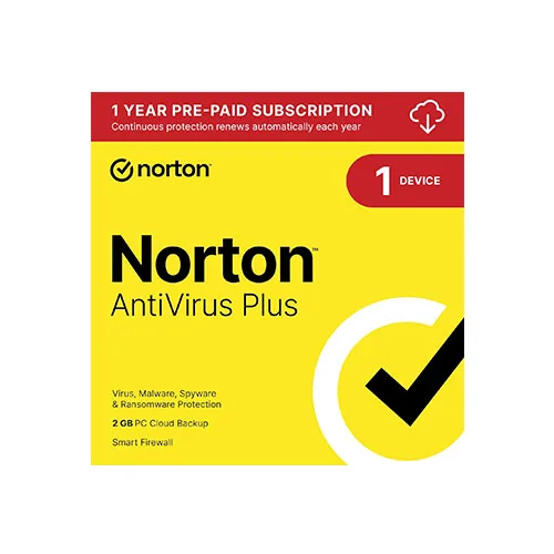 Norton AntiVirus Plus, Antivirus Software-1 Device with Auto-Renewal 2024
