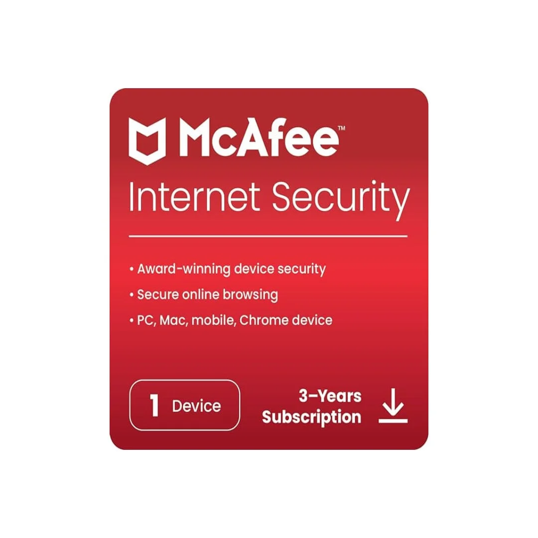 McAfee Internet Security, 5 Device, 2024