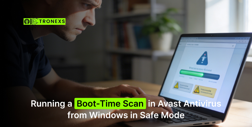 Running a Boot-Time Scan in Avast Antivirus from Windows in Safe Mode